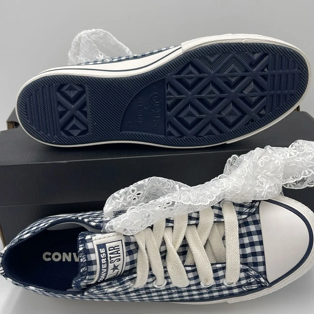 Converse WMNS CTAS Lift OX Sneakers Platform A13664C CTAS LIFT OX OBSIDIAN/WHITE
